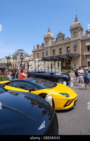 Das Casino von Monte Carlo, Monaco Stockfoto