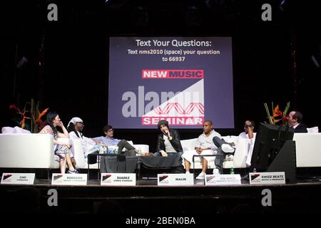 New York, NY, USA. 21 Juli 2010. Atmosphäre bei der Abschlussnacht des New Music Seminars 2010 in der Revolution Hall in der Webster Hall. Kredit: Steve Mack/Alamy Stockfoto