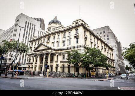 Standard-Bankbüro im Stadtzentrum von Kapstadt, Westkap, Südafrika Stockfoto