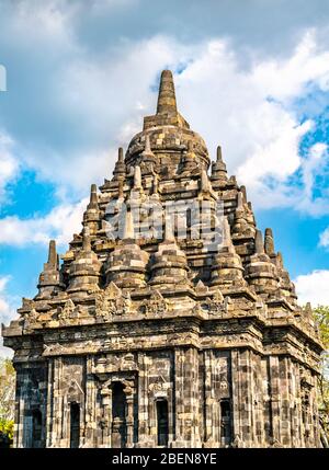 Candi Bubrah Tempel in Prambanan in Indonesien Stockfoto