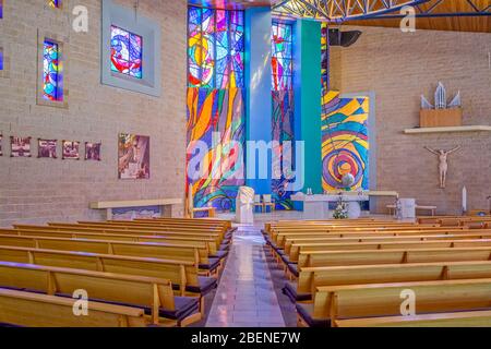 Katholische Kirche in Melbourne Stockfoto