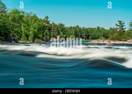 Burleigh Falls Provincial Park Selwyn Peterborough County Ontario Kanada Stockfoto