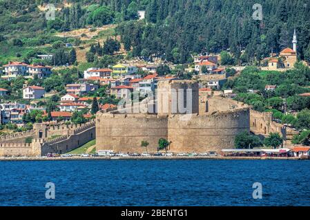 Canakkale, Türkei - 07.23.2019. Burg Und Festung Kilitbahir Auf Der ...