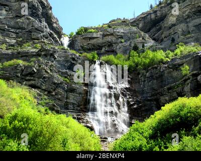 Bridal Veil Falls Stockfoto
