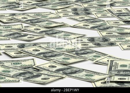 Geld Hintergrund von Dollar USA. Business Konzept Stockfoto