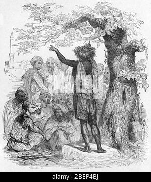 Campagne d'Egypte : Revolte du Caire, Episode de la Campagne d'egypte menee par le General Napoleon Bonaparte (1769-1821) 21 octobre 1798' (französische Kamera Stockfoto