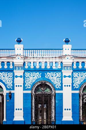 Casa de la Divesidad, Detailansicht, Camaguey, Provinz Camaguey, Kuba Stockfoto