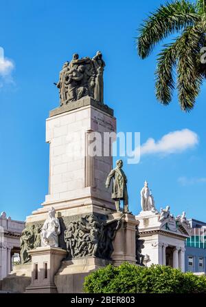 Jose Miguel Gomez Monument, Vedado, Havanna, La Habana Provinz, Kuba Stockfoto