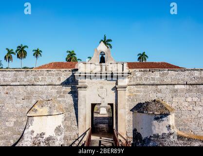 Burg San Severino, Matanzas, Provinz Matanzas, Kuba Stockfoto