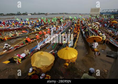Bon um Touk Mekong Water Festival Stockfoto
