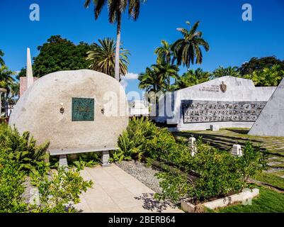 Grab von Fidel Castro, Friedhof Santa Ifigenia, Santiago de Cuba, Provinz Santiago de Cuba, Kuba Stockfoto