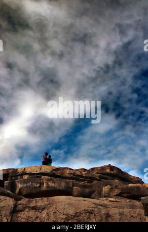 Bhubaneswar, Odisha in Indien am 30. Oktober 2018 - Höhle von Udaygiri in Bhubaneswar in odisha, Indien. Historischer Ort Odisha. Stockfoto