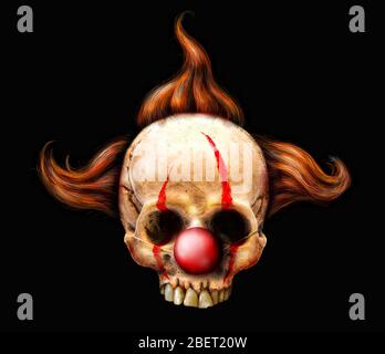 Ein Clown bleibt immer ein Clown Stockfoto