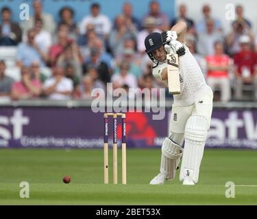 LEEDS, Großbritannien - 3. JUNI Jos Buttler aus England beim dritten Tag des zweiten Nat West Test Matches zwischen England und Pakistan am Headingley Cricket Ground, Leeds am Sonntag, 3. Juni 2018. (Quelle: Mark Fletcher, Mi News) Stockfoto