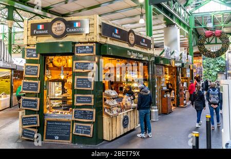 Borough Market in London, Großbritannien Stockfoto