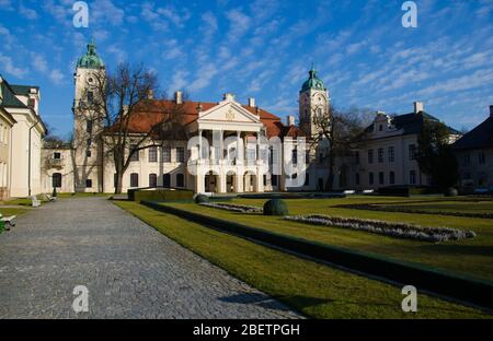 Palast, Museum, Park und Garten der Zamoyski Residenz, Kozlowka, Polen Stockfoto