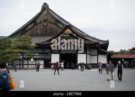 Nijō Castle, 541 Nijojocho, Nakagyo Ward, Kyoto, 604-8301, Japan. Baujahr 1679. Stockfoto