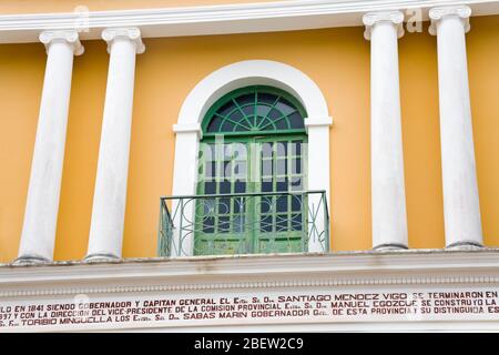 Institut für Kultur Puerto Ricas, Altstadt von San Juan, Puerto Rico Island, Vereinigte Staaten von Amerika Stockfoto