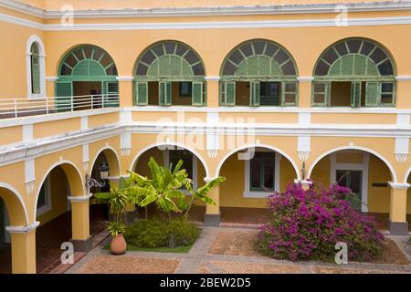 Institut für Kultur Puerto Ricas, Altstadt von San Juan, Puerto Rico Island, Vereinigte Staaten von Amerika Stockfoto