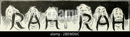 'Karikatur; Witz und Humor einer Nation in Bild, Lied und Geschichte' (1911) Stockfoto