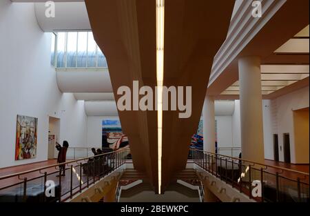 Innenansicht des Museum Ludwig.Köln.Nordrhein-Westfalen.Deutschland Stockfoto