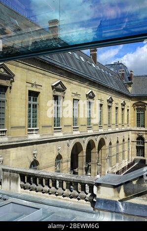 Nationalbibliothek von Frankreich, Bibliotheque Nationale de France Richelieu Site.Paris.Frankreich Stockfoto