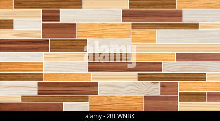 Nahtlose Holz Wandverkleidung Textur, alte Hartholz Planke Wand Hintergrund Stockfoto