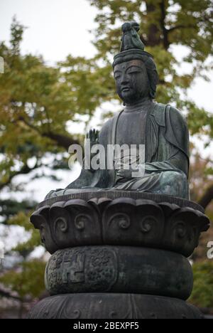 Sensō-ji-Tempel, 2-3-1 Asakusa, Taitō-ku, Tokio, Japan. Gegründet 628 Stockfoto