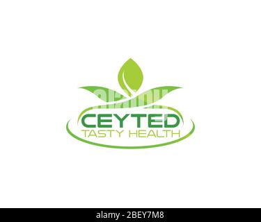 Öko natürliches Logo Vektor Design. Stock Vektor