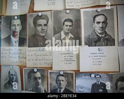 Mauthausen, wo Tausende von jüdischen Gefangenen und politische Gegner des nazi-Regimes inhaftiert wurden. Österreich Stockfoto