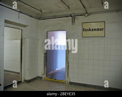 Mauthausen, wo Tausende von jüdischen Gefangenen und politische Gegner des nazi-Regimes inhaftiert wurden. Österreich Stockfoto