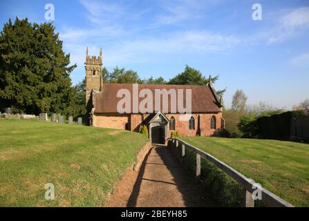 St Kenelm's Church, Romsley, Halesowen, England, Großbritannien. Stockfoto