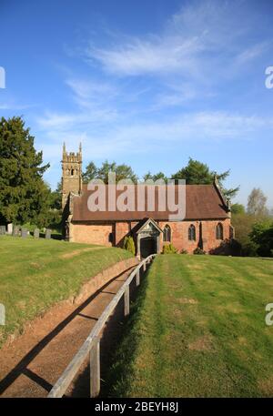 St Kenelm's Church, Romsley, Halesowen, England, Großbritannien. Stockfoto