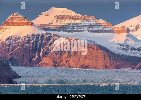 Svalbard, Norwegen. Stockfoto