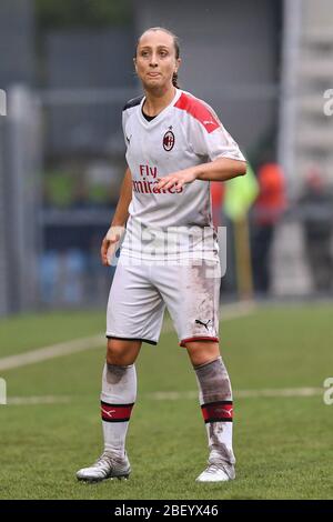 deborah salvatori rinaldi (mailand) während der italienischen Serie A Frauen Fußballsaison 2019/20, Italienische Fußball Serie A Frauen Meisterschaft in italien, Italien, Januar 01 2020 Stockfoto