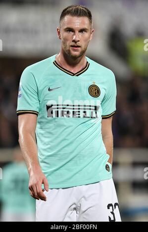 skriniar in mailand (Inter) während der Saison 2019/20 des FC Internazionale Italienische Fußballserie A, fußballspiel der italienischen Serie A in Mailand, Italien, Januar 01 2020 Stockfoto