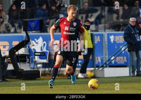 Italien, Italien. Jan 2020. ragnar klavan (cagliari) während der italienischen Serie A Fußballsaison 2019/20, italienisches Serie A Fußballspiel in italien, Italien, Januar 01 2020 Quelle: Independent Photo Agency/Alamy Live News Stockfoto