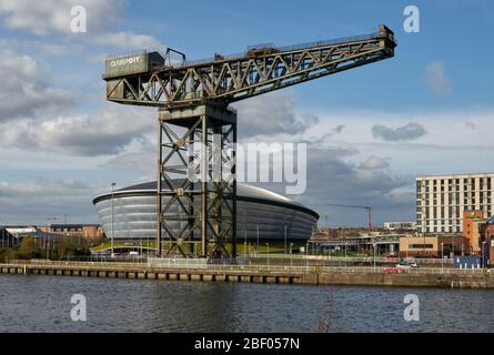 Finnieston, Glasgow während der Sperrung Stockfoto