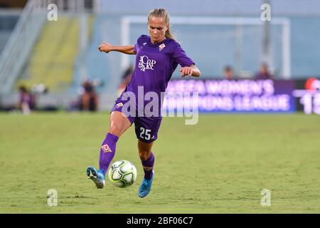 Florenz, Italien. Januar 2020. Florenz, Italien, 01. Januar 2020, Frederikke Thogersen (Fiorentina Damen) während - Credit: LM/Lisa Guglielmi Credit: Lisa Guglielmi/LPS/ZUMA Wire/Alamy Live News Stockfoto