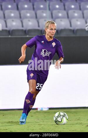 Florenz, Italien. Januar 2020. Florenz, Italien, 01. Januar 2020, Frederikke Thogersen (Fiorentina Damen) während - Credit: LM/Lisa Guglielmi Credit: Lisa Guglielmi/LPS/ZUMA Wire/Alamy Live News Stockfoto