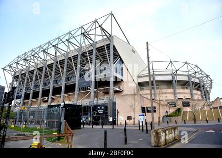 Newcastle upon Tyne, ON Covid 19 Lockdown 2020, UK Pandemie Stockfoto