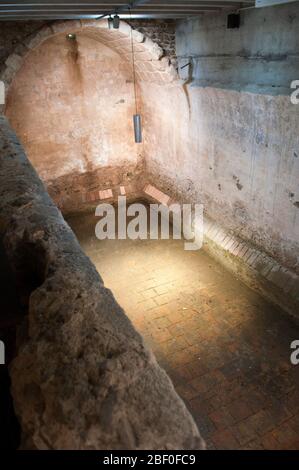 Castell de Montsoriu, La Selva, Katalonien Stockfoto