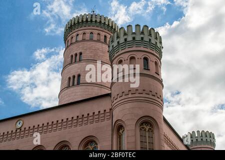 Das Jagdschloss Granitz Rügen Stockfoto