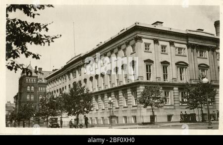 Tarifgebäude auch bekannt als das alte allgemeine Postgebäude. Smithsonian Institution Archives, Record Unit 7355, Martin A. Gruber Photograph Collection, Image No. SIA2010-1949Smithsonian Institution Archives, Capital Gallery, Suite 3000, MRC 507; 600 Maryland Avenue, SW; Washington, DC 20024-2520 Stockfoto