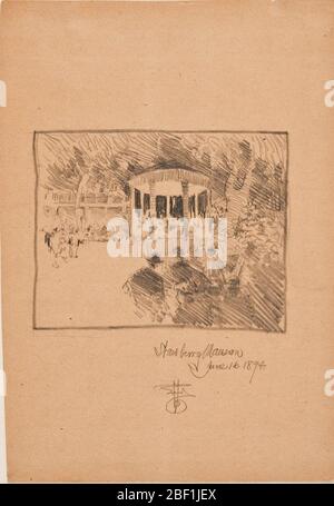 Strawberry Mansion. 'G' Contemporary Gallery, Buffalo, NY, bis 13. April 1961Joseph H. Hirshhorn, New York, 13. April 1961-17 Mai 1966Schenkung von Joseph H. Hirshhorn, 17. Mai 1966 Stockfoto