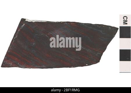 Sedimentgestein Mit Band Gebundenes Eisen. Dieses Objekt ist Teil der Sammlung Bildung und Öffentlichkeitsarbeit, von denen einige im Wissenschaftsbildungszentrum Q?rius zu sehen sind.114 Jan 2020 Stockfoto