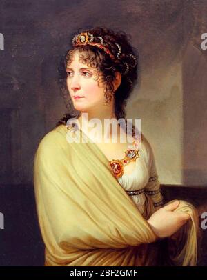 Porträt von Josephine de Beauharnais (1763-1814) - Andrea Appiani, um 1808 Stockfoto