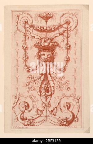 Arabesque Panel von Re. Stockfoto