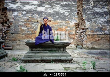 Tante im Berg Wudang, Stadt Shiyan, Provinz Hubei Stockfoto