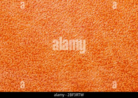Hellbraunes Leder Textur Hintergrund. Raues Material Nahaufnahme Stockfoto